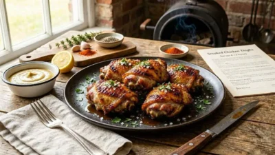 Smoked Chicken Thighs Recipe