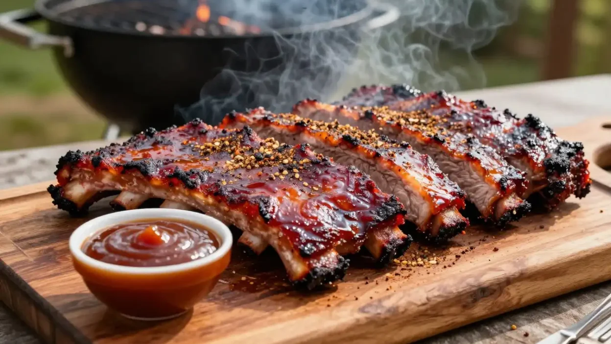 smoked beef ribs